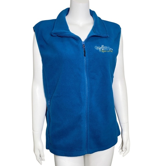 Yellowstone National Park Fleece Vest Womens Size XL - Picture 1 of 8